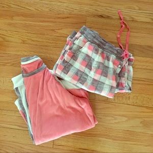 Cuddl Duds fleece pajama set, XL